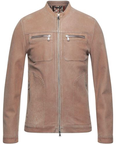 Grey Daniele Alessandrini Jacket - Natural