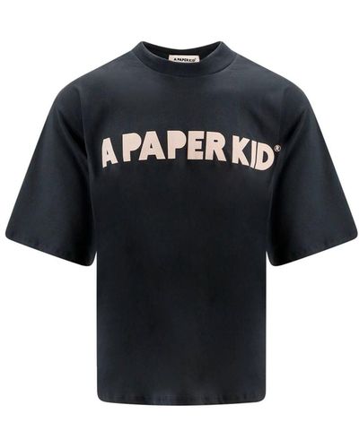 A PAPER KID T-shirts - Schwarz
