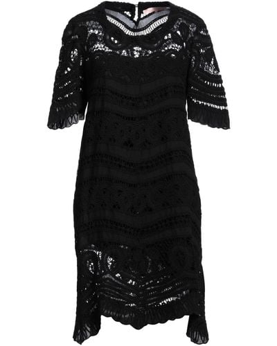 VALERIE KHALFON Midi Dress Cotton - Black