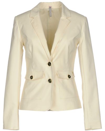 SCEE by TWINSET Veste - Blanc