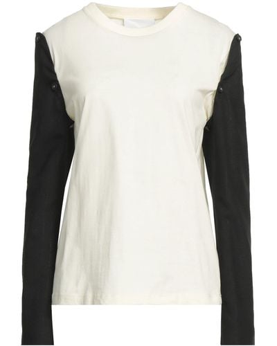 Erika Cavallini Semi Couture T-shirts - Weiß