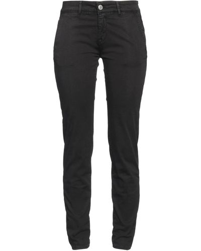 Care Label Trousers - Black