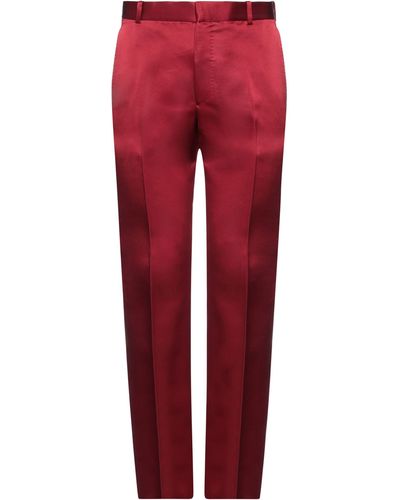 Alexander McQueen Trousers - Red