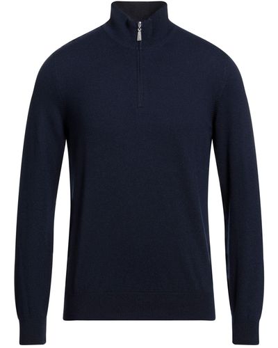 Gran Sasso Rollkragenpullover - Blau