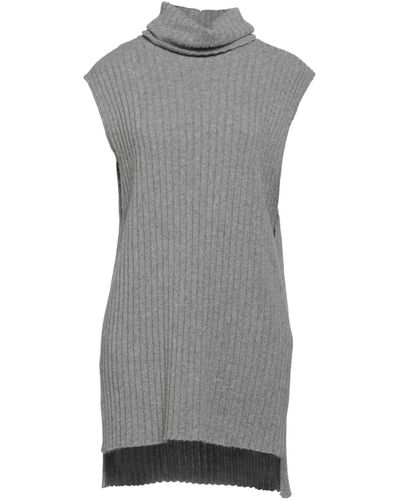 N.O.W. ANDREA ROSATI CASHMERE Turtleneck - Grey