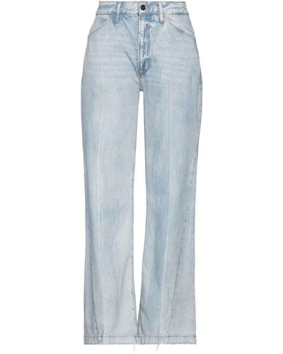 FRAME Pantalon en jean - Bleu