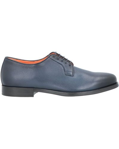 Santoni Chaussures à lacets - Bleu