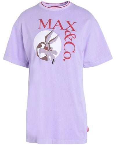 MAX&Co. Camiseta - Morado