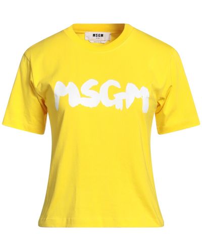 MSGM T-shirt - Giallo