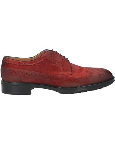 Doucal's Lace-up Shoes - Red