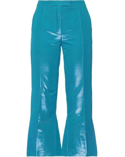 Rosie Assoulin Pantalon - Bleu