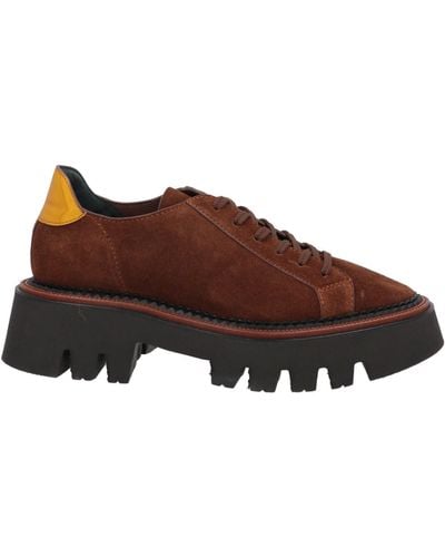 Ras Lace-up Shoes - Brown