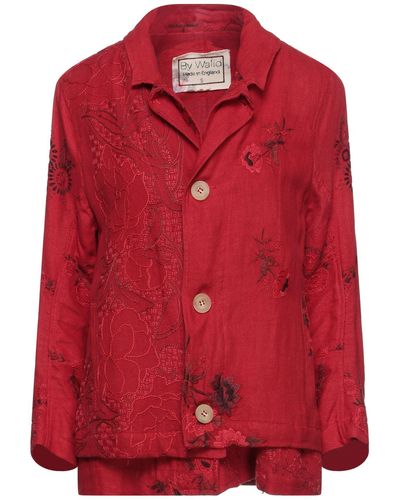 By Walid Suit Jacket - Red