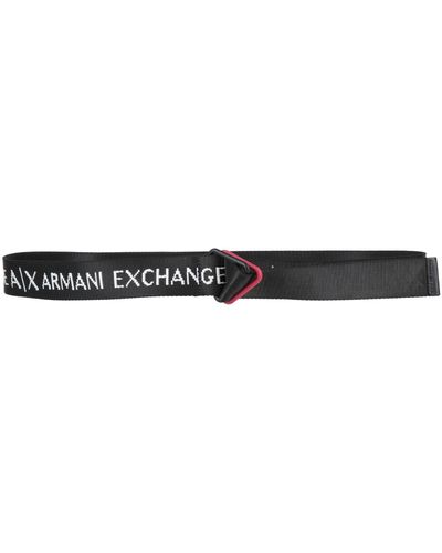 Armani Exchange Belt - White