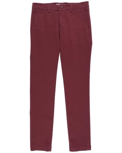 Maison Clochard Trousers - Red