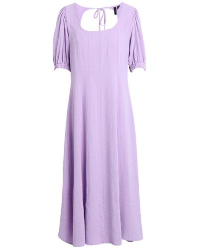Vero Moda Midi Dress - Purple