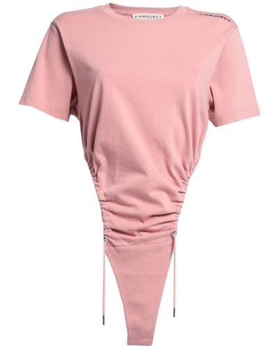 Y. Project Bodysuit Organic Cotton - Pink