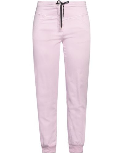 Liu Jo Trousers Cotton, Elastane - Pink
