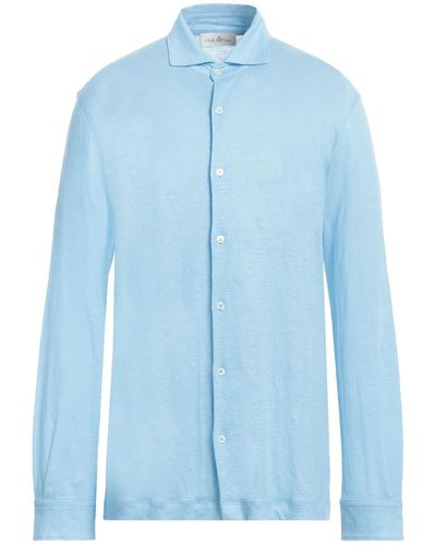 Della Ciana Sky Shirt Linen - Blue