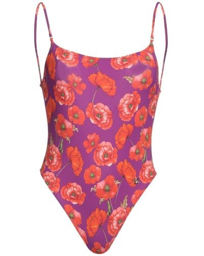 Dolce & Gabbana One-piece Swimsuit - Red