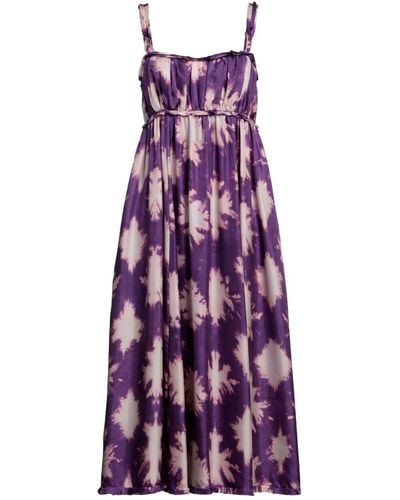 Ulla Johnson Midi Dress - Purple