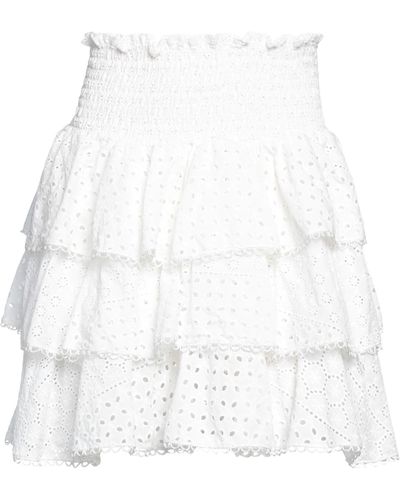 Cc By Camilla Cappelli Mini Skirt - White