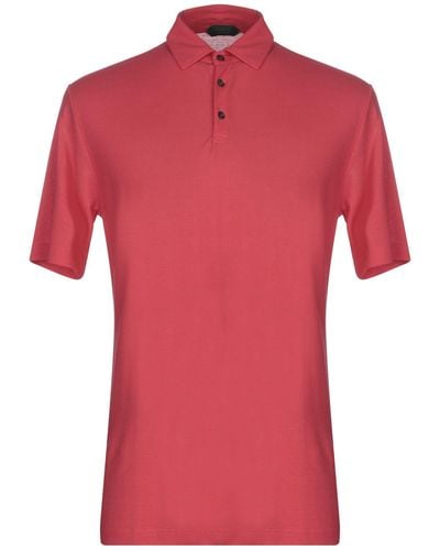 Zanone Polo Shirt - Red