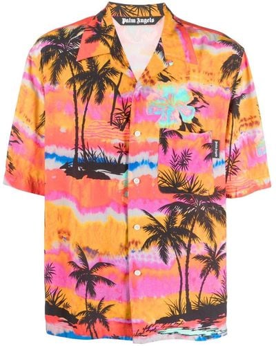 Palm Angels Camisa - Naranja