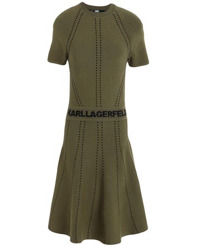 Karl Lagerfeld Midi Dress - Multicolour