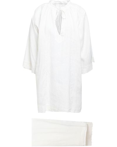 120% Lino Sleepwear - White