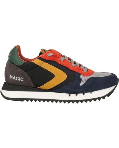 Valsport Midnight Trainers Leather, Textile Fibres - Blue