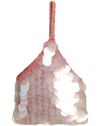 Attic And Barn Pastel Handbag Polyester - Pink