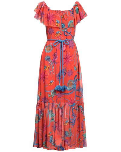 Twin Set Maxi Dress - Red