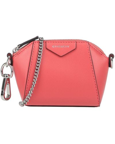 Vegan leather clutch bag Givenchy Red in Vegan leather - 37203634