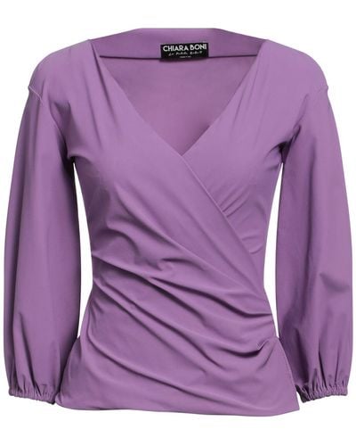La Petite Robe Di Chiara Boni T-shirt - Purple