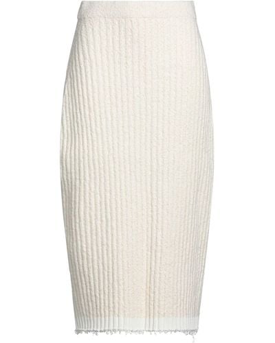 The Row Midi Skirt - White