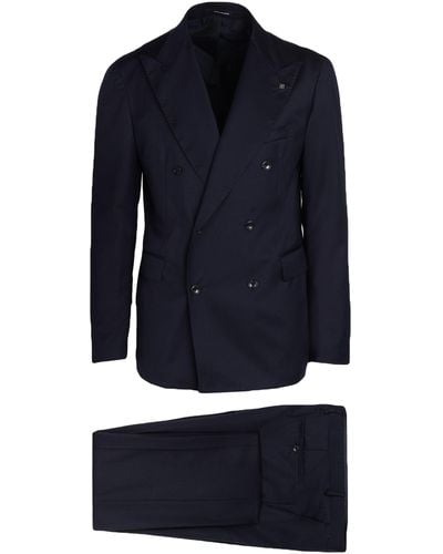 Tagliatore Midnight Suit Super 110S Wool - Blue
