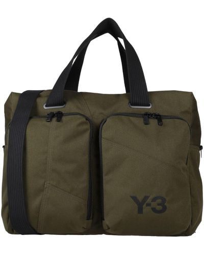 Y-3 Military Duffel Bags Recycled Polyester, Polyurethane - Green