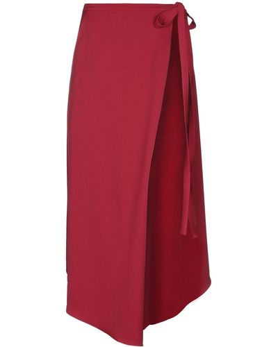 Y. Project Maxi Skirt - Red