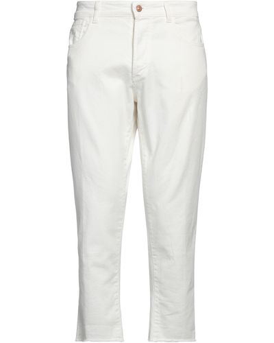 Officina 36 Pantaloni Jeans - Bianco