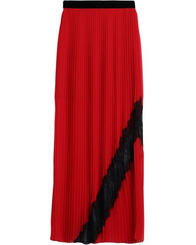 Hanita Long Skirt - Red