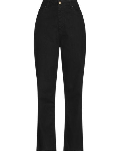 L'Autre Chose Pantalon en jean - Noir