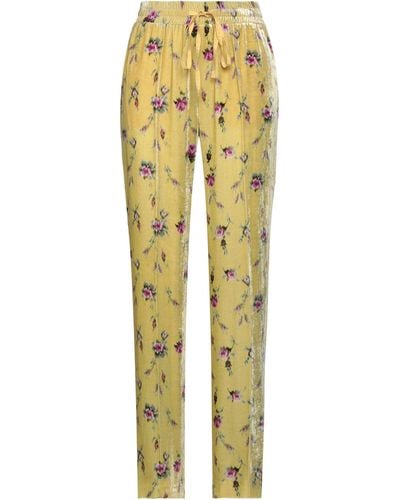 RED Valentino Trousers - Yellow