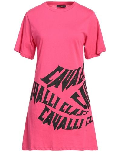 Class Roberto Cavalli Mini-Kleid - Pink