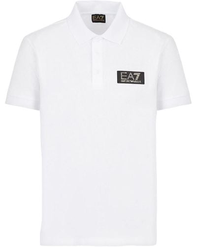EA7 Poloshirt - Weiß