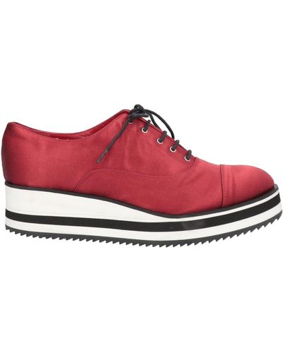 Giancarlo Paoli Lace-up Shoes - Red