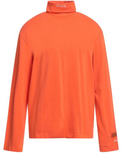 Heron Preston T-Shirt Cotton - Orange