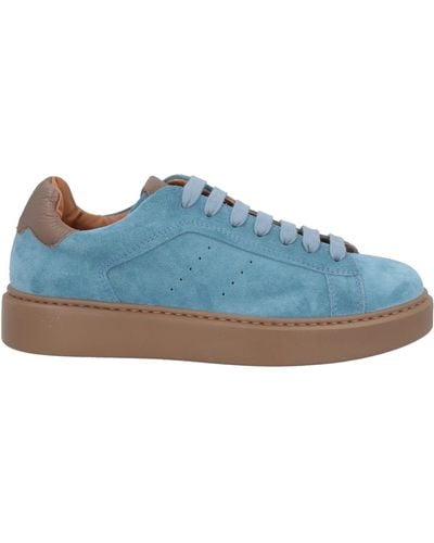 Doucal's Light Trainers Leather - Blue