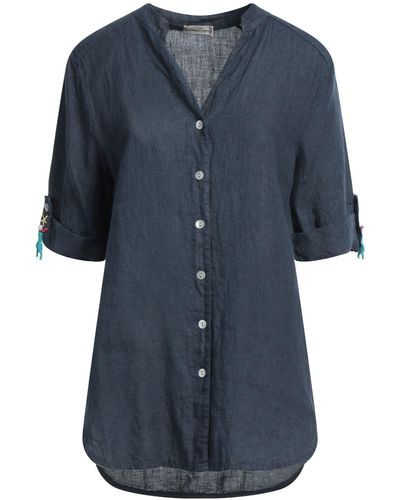 Cashmere Company Camisa - Azul