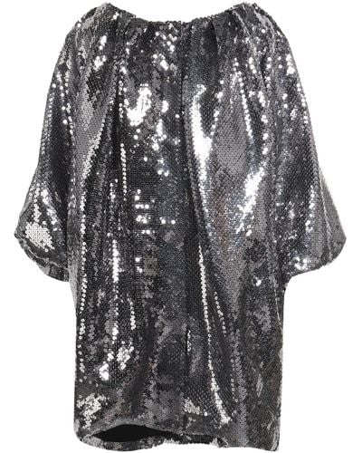 Halpern Mini Dress - Metallic